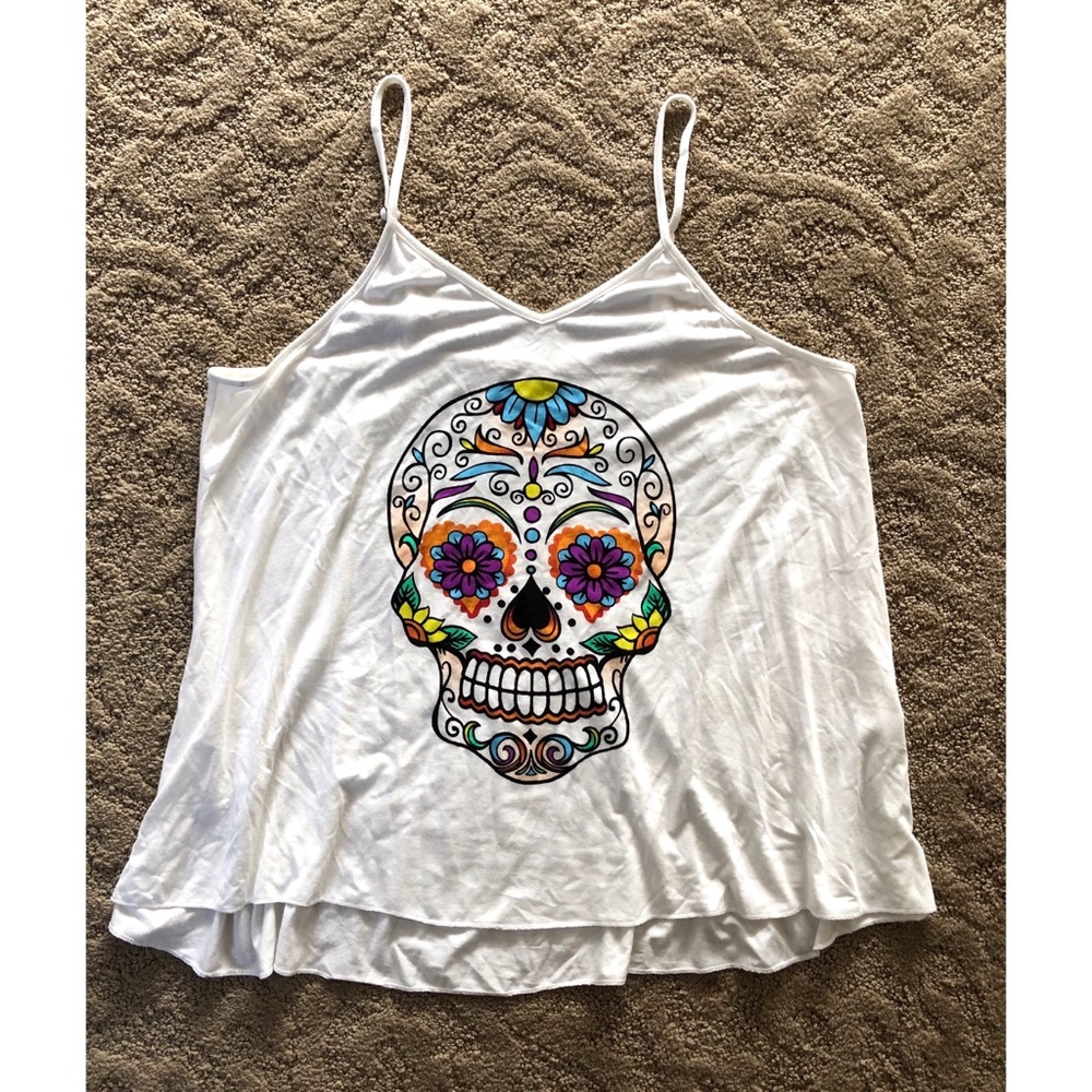 💀💗 Sugar Skull Tank 💀💗